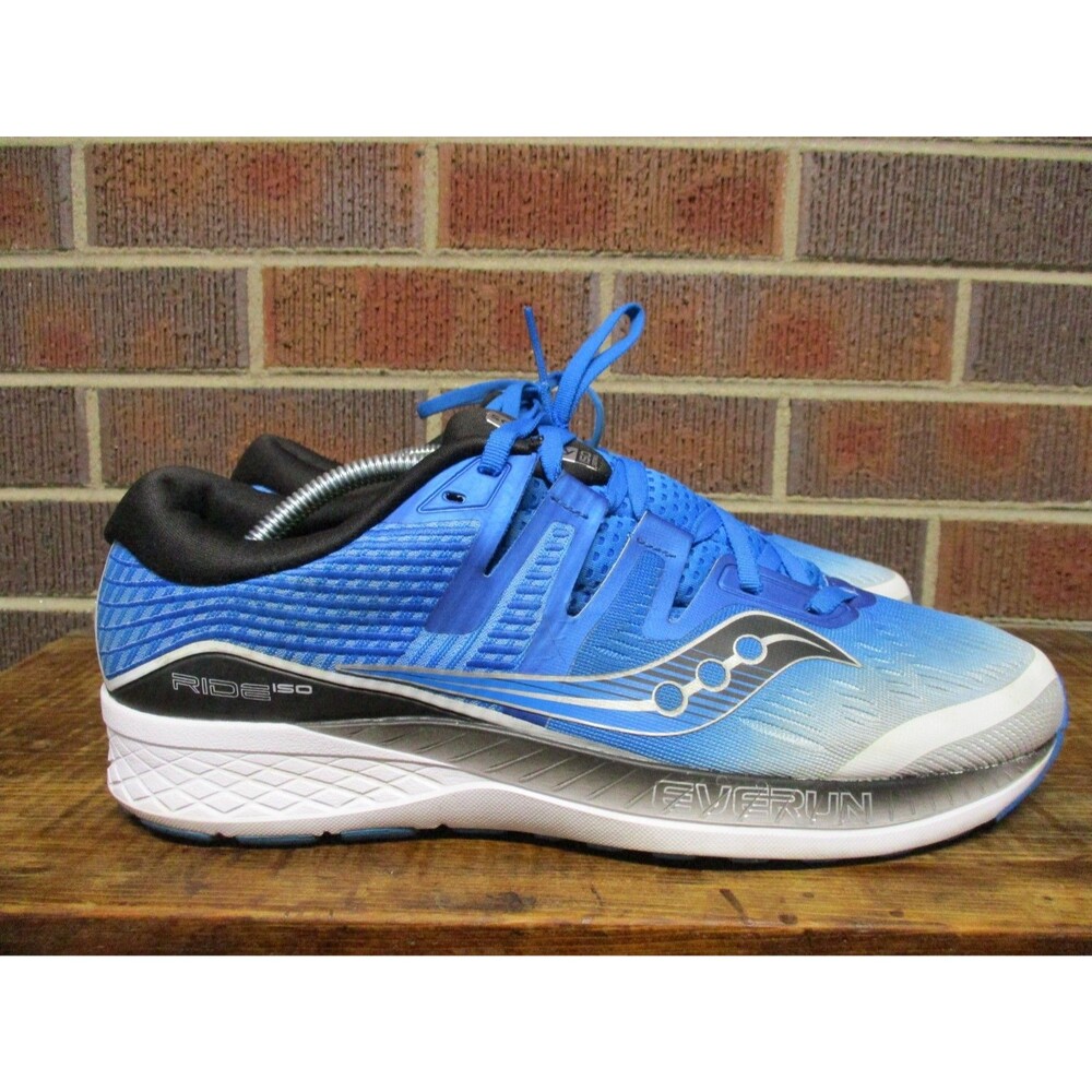 Saucony Mens ISO Series S20444-1 Blue Athletic Running Shoes Sneakers Size 11